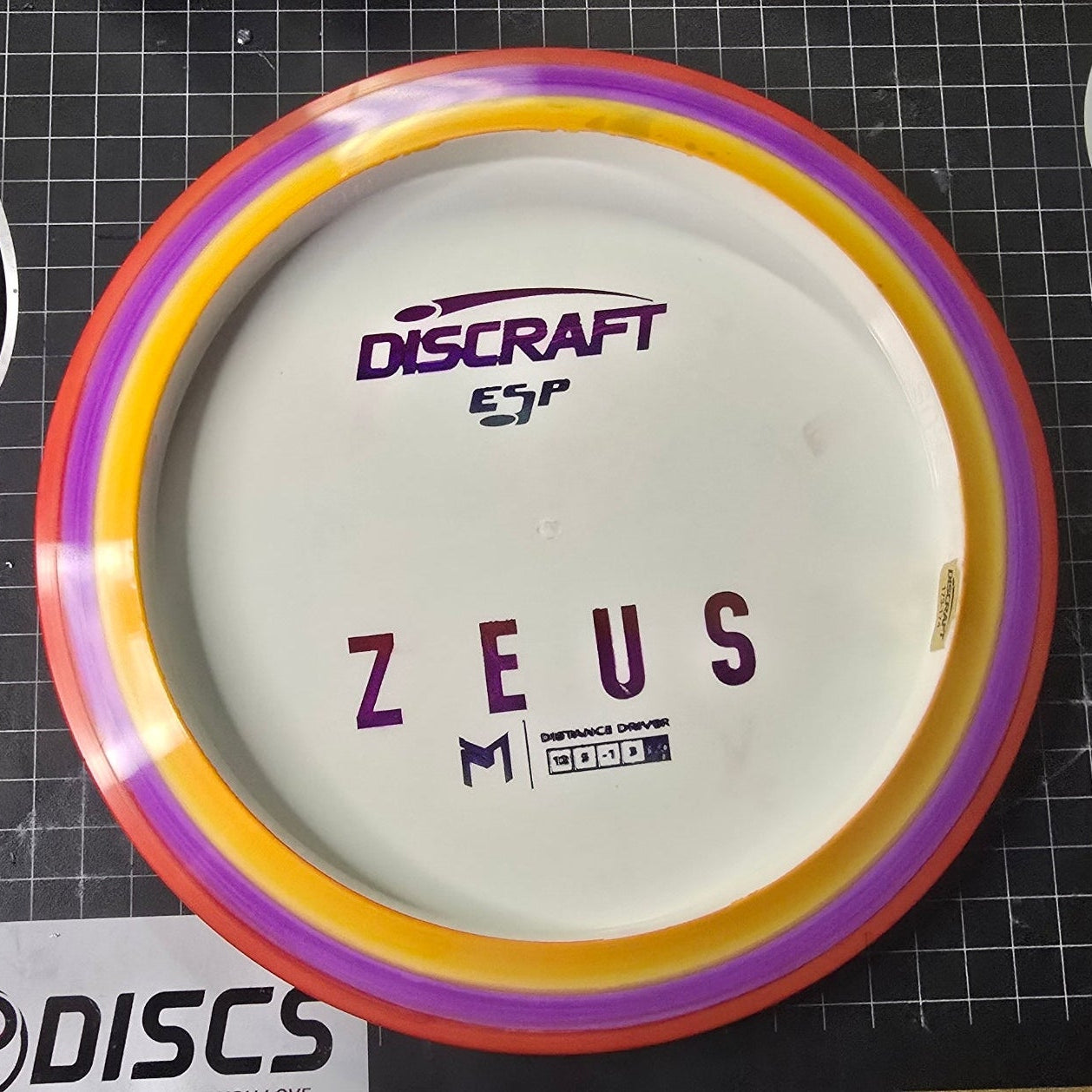 Discraft ESP Zeus – Custom Dyed Chainsaw Man “Power” Disc Golf Disc