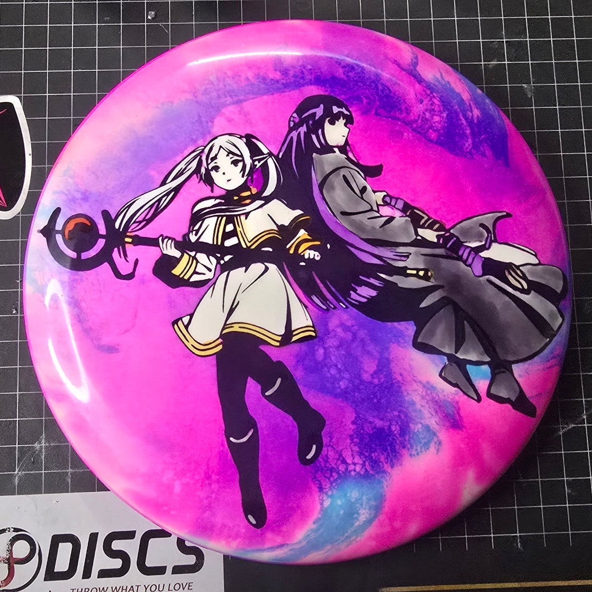 Frieren custom dye discraft disc golf