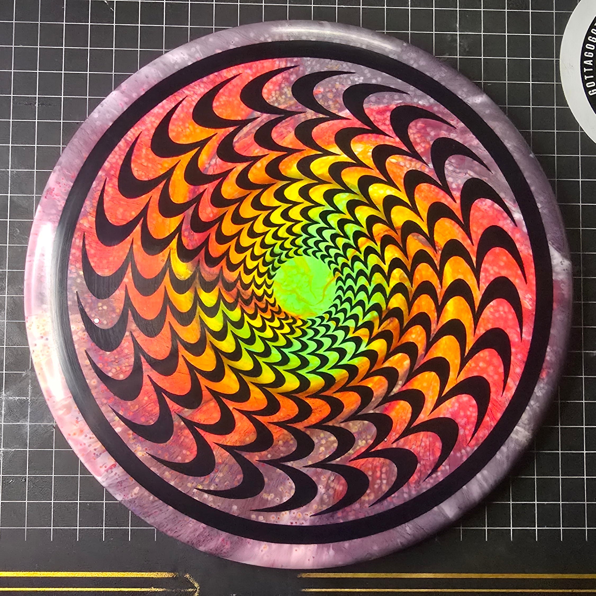 Discraft ESP Zone 4.0/3.0/0.0/3.0 – Custom Dyed “Vortex Bloom”