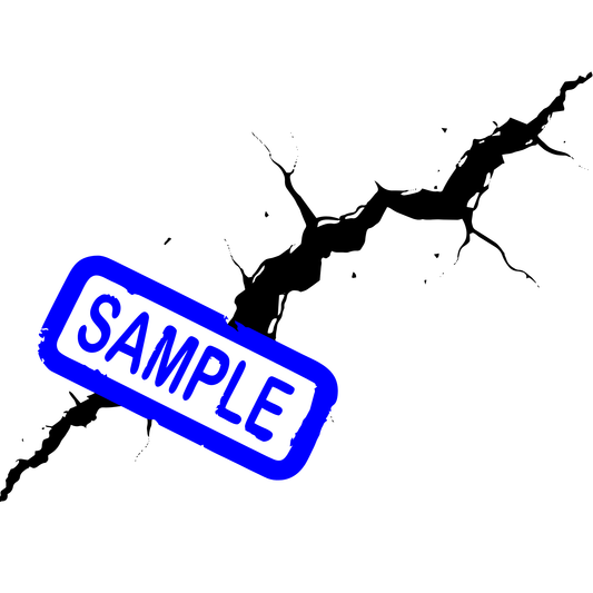 Disc Dye Stencil - Lightning