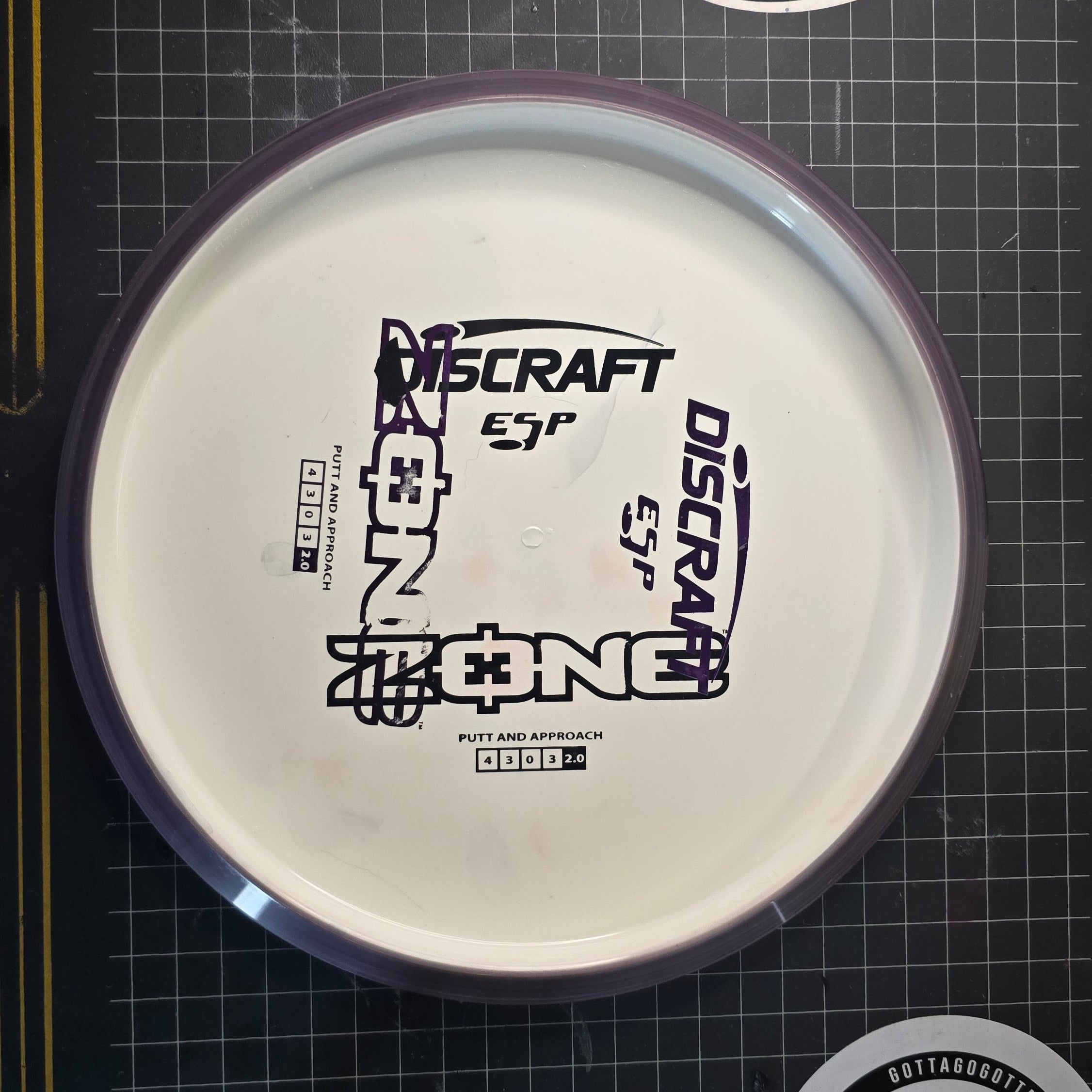 Discraft ESP Zone – Custom Dyed Chainsaw Man “Power” Disc Golf Disc